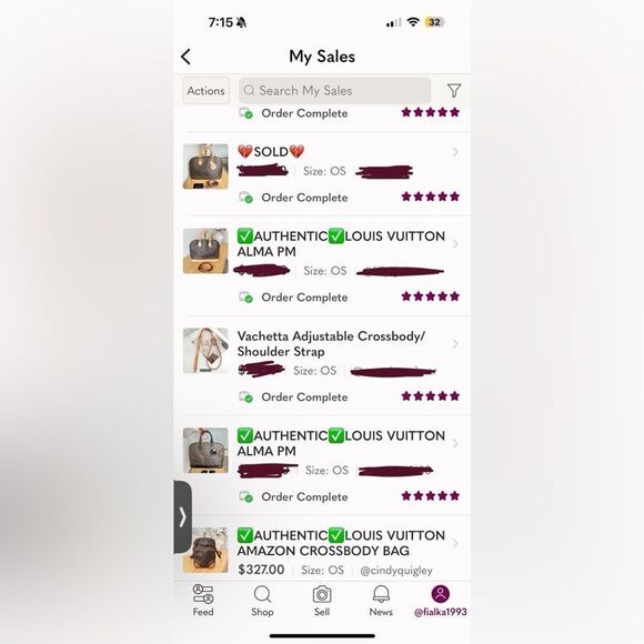 CHECK OUT MY SELLING RATINGS - Picture 3 of 4